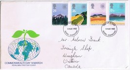 United Kingdom First Day Cover Falkirk Commonweath Day 1983 - £2.96 GBP