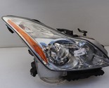 08-10 Infiniti G37 Convertible / Coupe Xenon HID Headlight Lamp Passngr ... - £298.44 GBP
