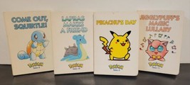 Vtg Pokemon Tales: Squirtle, Pikachu, Jigglypuff, Lapras - Lot of 4 Books - £109.53 GBP