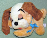 VINTAGE LADY AND THE TRAMP DISNEY PLUSH SLEEPING PUPPY DOG HARD TO FIND ... - $27.00