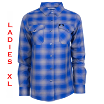 Dixxon Flannel X S&amp;S Cycles Flannel Shirt - Collab 10 Yr - Women&#39;s Xl - £63.46 GBP