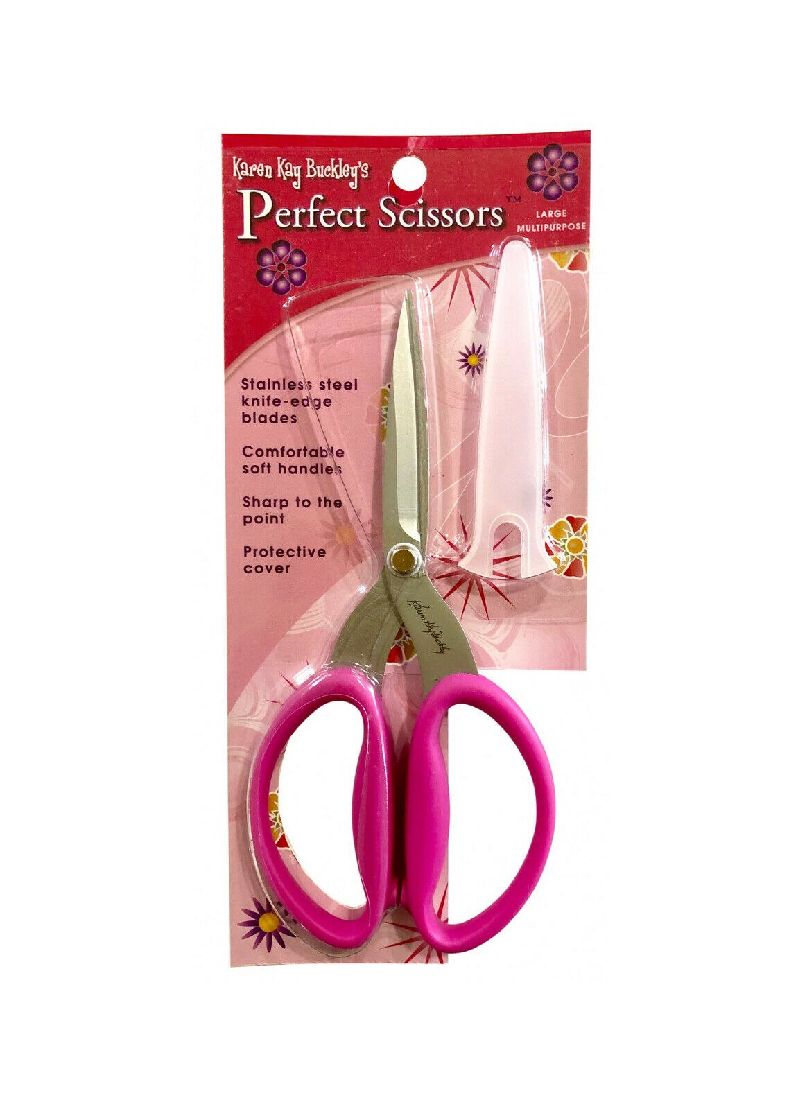 Karen Kay Buckley Multi-Purpose Large 7-1/2 Inch Perfect Scissors - £25.86 GBP