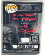 Tom O’Connell SIGNED Funko POP! STAR WARS #509 – Darth Vader w/Beckett CoA! - £152.56 GBP