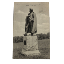 General Friedrich Wilhelm Baron Von Steuben Valley Forge  Monument Postcard - $158.77 MXN