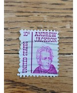 US Stamp Andrew Jackson 10c Used Violet/White - $0.99