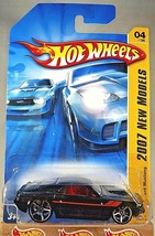 2007 Hot Wheels #4 New Models 4/36 &#39;69 FORD MUSTANG Black Variant w/Chrome OH5Sp - £7.46 GBP