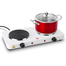 2000W Double Electric Burner Portable Dual Counter Stove Countertop Hot Plate Ki - $49.49