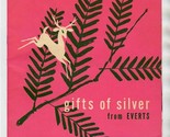 Arthur A Everts Jewelers Gifts of Silver Catalog Main Street Dallas Texa... - $47.52