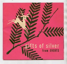 Arthur A Everts Jewelers Gifts of Silver Catalog Main Street Dallas Texas 1970&#39;s - £37.39 GBP