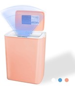 Pink Automatic Touchless Smart Sensor Trash Can 3.7 Gallon Bedroom Kitchen - $30.84