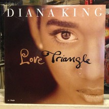 [SOUL/FUNK]~NM 12&quot;~DIANA KING~Love Triangle~[x4 Mixes/Remixes]~{1995~WOR... - £6.10 GBP