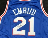 Joel Embiid Signed Philadelphia 76ers Basketball Jersey COA - $229.00