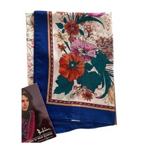 Berkshire Vintage Designer Scarf and Gold Plated Clip Vintage 1990 Multi... - $276.61 MXN