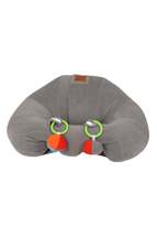 Rattle Gray Baby Sitting Support Cushion Baby Seat - £31.98 GBP