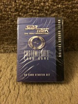 Star Trek The Next Generation Customizable Card Game 60 Card Starter Set... - $14.00