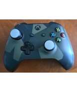 Microsoft Xbox One Model 1708 Armed Forces Controller Green Camo Tested - $389.58 MXN