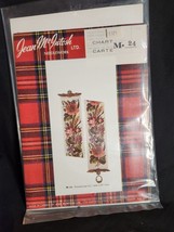 Jean McIntosh Needlework Chart Only  M-24 Floral Bell Pull 5.25x54&quot; - £7.46 GBP