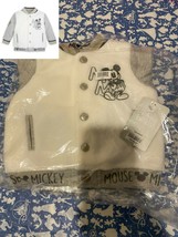 New Disney Mickey Mouse Varsity Jacket for Baby Size 3 - 6 Months - $35.79