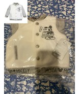 New Disney Mickey Mouse Varsity Jacket for Baby Size 3 - 6 Months - £28.52 GBP