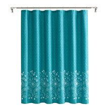 The Pioneer Woman Mazie Chainstitch Embroidered Cotton-Rich Shower Curtain, 72&quot; - £22.60 GBP