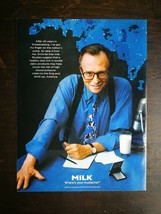 1997 Larry King Got Milk? Full Page Original Color Ad - $5.69