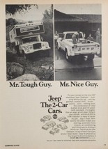 1969 Print Ad Jeep Gladiator Pickup Trucks with Camper Top Kaiser Toledo,Ohio - £16.66 GBP