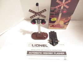 LIONEL TRAINS- MPC 12760 OPERATING HIGHWAY FLASHER ACCESSORY - 0/027- NE... - $23.70