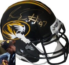 Kony Ealy signed Missouri Tigers Authentic Schutt Mini Helmet - $47.95