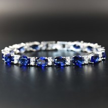 Bague Ringen Fashion Hand Jewelry Geometry Gemstone Bracelet For Women Delicate  - £25.98 GBP