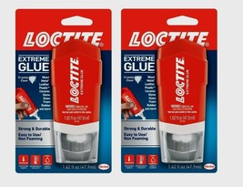 2~LOCTITE EXTREME GLUE 1.75 oz. All Purpose Clear Adhesive High Strength... - £32.94 GBP