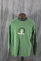 Skatebaord Shirt (VTG)- Green Volcom Long-sleeve - Men's Extra-Large - $49.00