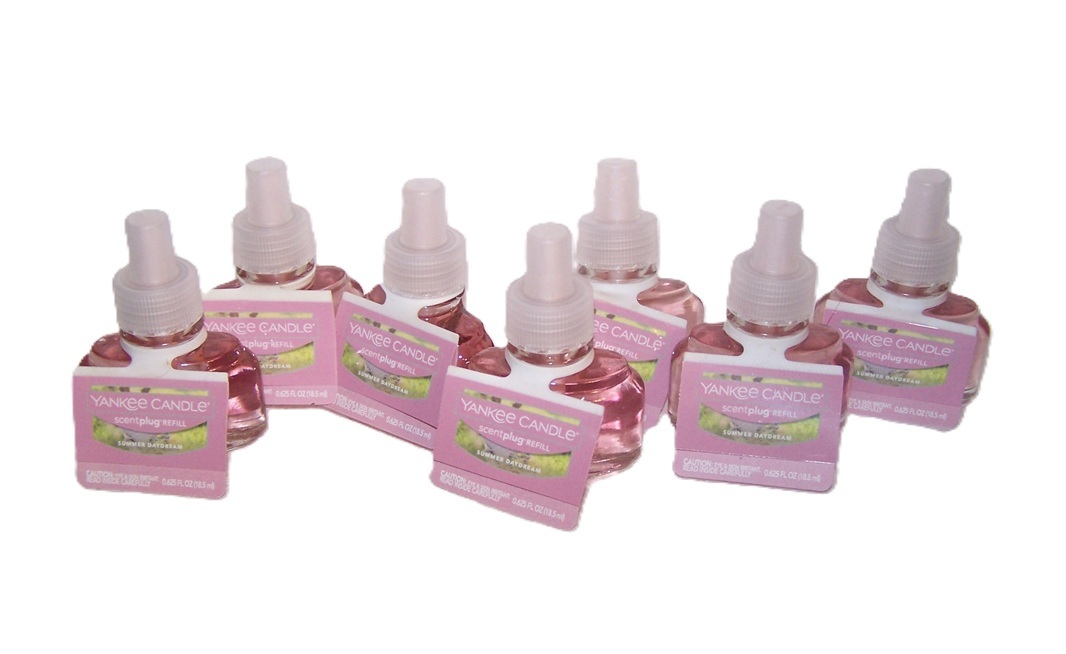 Yankee Candle Summer Daydream ScentPlug Home Fragrance Bulb Lot of 7