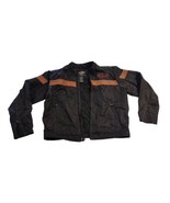 Harley Davidson Nylon Riding Jacket XL Complete Functional Lined Embroid... - £80.12 GBP