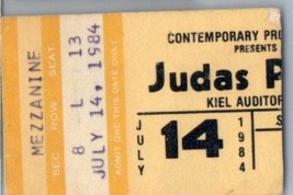 Judas Priest Concert Ticket Stub July 1984 St. Louis Missouri - £27.08 GBP