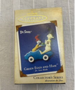 Hallmark Keepsake Ornament Green Eggs and Ham Dr. Seuss 2002 NIB - £13.48 GBP