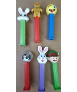 PEZ Holiday Dispensers Candy Holder  Green Easter Bunny Gingerbread Lot ... - €8,62 EUR