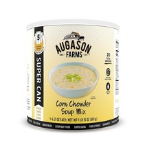 Augason Farms Corn Chowder Soup Mix Large #10 Cans, Long Term 25 Year Sh... - £29.10 GBP