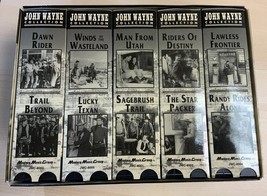 John Wayne Collection Madacy Music Group Complete Box Set 10 Black/White Movies - £8.53 GBP