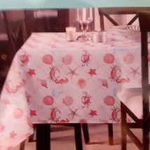 Tropic Winds Nautical Starfish Oblong Tablecloth 52 Inches X 70 Inches NEW - £11.62 GBP
