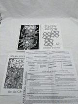 Lot Of (3) Powered By The Dreamer Apocalypse RPG Zine And Dreamer Sheets - $98.99