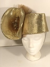 SYLVIA New York St. Louis USA Vintage Formal Hat Church Womens Showpiece... - £69.99 GBP