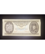 Hungary 50 forint 1986 UNC vintage paper money old paper bills collectable money - $75.00