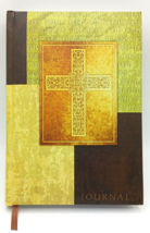 Dayspring Christian Lined Journal Cross Cover 2009 - £10.19 GBP