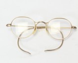 Shuron 1/10 12K GF Gold Filled Wire Frame Eye Glasses Antique - $68.59