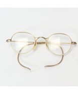 Shuron 1/10 12K GF Gold Filled Wire Frame Eye Glasses Antique - £53.65 GBP