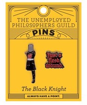 Monty Python and the Holy Grail Movie Black Knight Metal Enamel Pin Set ... - $15.44