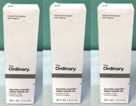 3x The Ordinary Ascorbic Acid 8% +Alpha Arbutin 2% / 1 oz NIB - $19.79