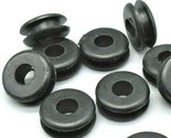 7/16&quot; Rubber Grommets with 1/4&quot; ID for 1/8” Thick Materials BUNA-N Oil R... - £8.48 GBP+