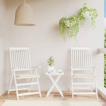  Chair Cushion Set of 2 Cream Oxford fabric (100% polyester) Small - $67.31