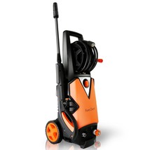 PureClean Pressure Washer Electric Outdoor Power Washer Cleaner, Water Hose Reel - £181.01 GBP